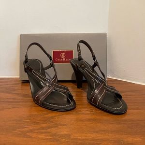 Cole Haan Dark Chocolate Catholic Sandal in great condition.